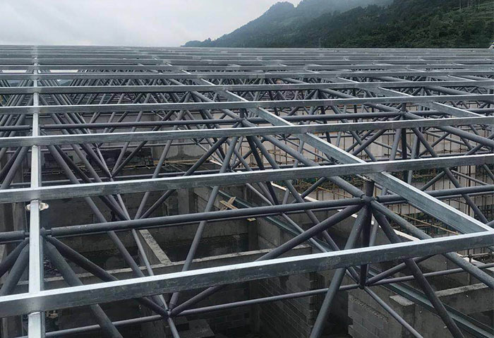 张家口学校艺体楼网架
